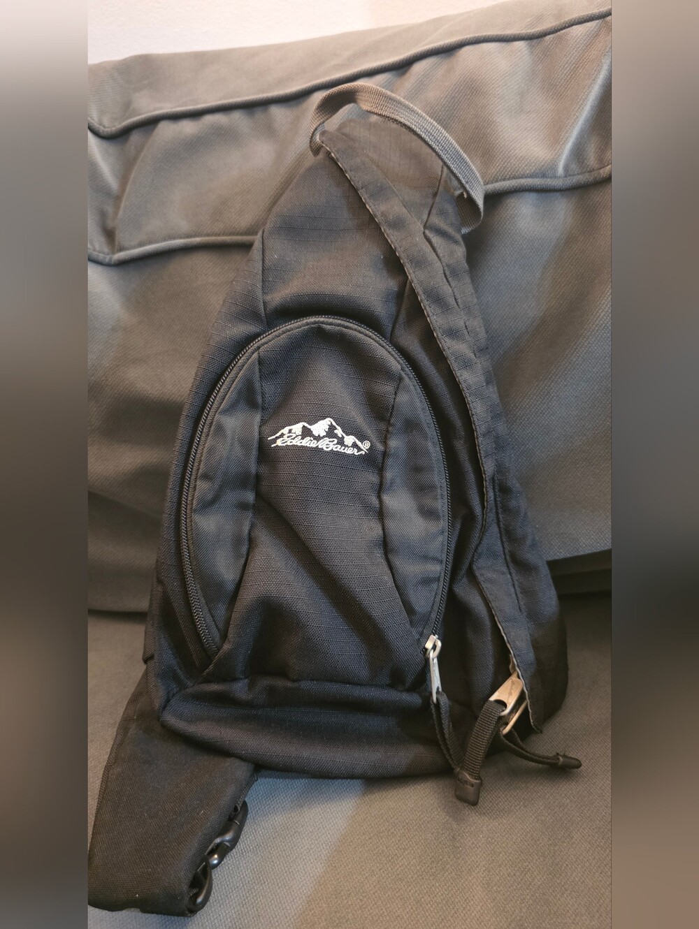 Eddie Bauer Black Crossbody Sling Bag